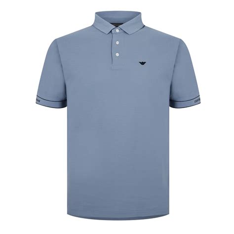 emporio armani tipped polo shirt.